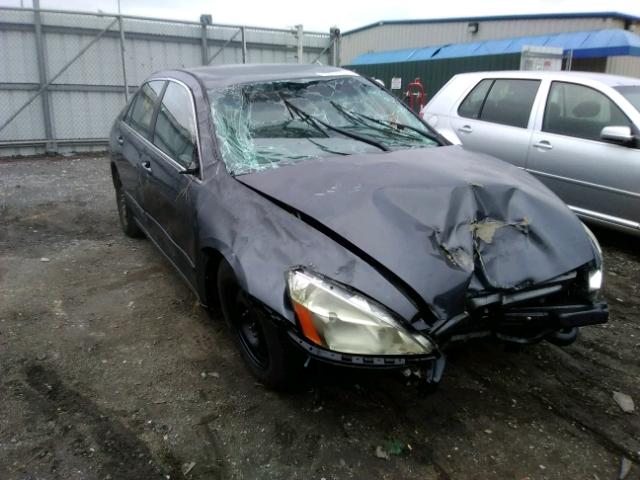 1HGCM56415A012704 - 2005 HONDA ACCORD LX GRAY photo 1