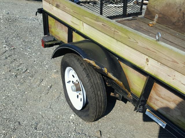 4YMUL0810FV000143 - 2015 CABIN TRAILER TRAILER BLACK photo 9