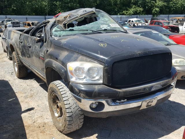 1D7KS28AX7J594795 - 2007 DODGE RAM 2500 S BLACK photo 1