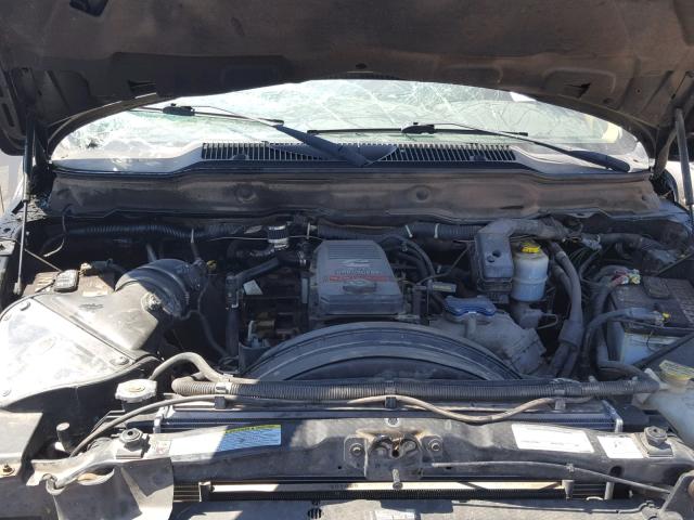 1D7KS28AX7J594795 - 2007 DODGE RAM 2500 S BLACK photo 7