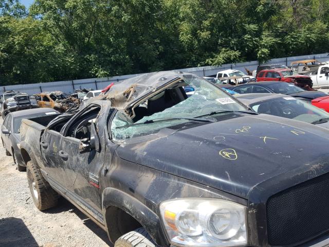 1D7KS28AX7J594795 - 2007 DODGE RAM 2500 S BLACK photo 9