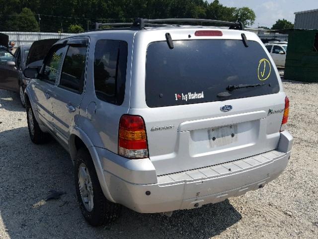 1FMCU95H06KC56233 - 2006 FORD ESCAPE HEV SILVER photo 3