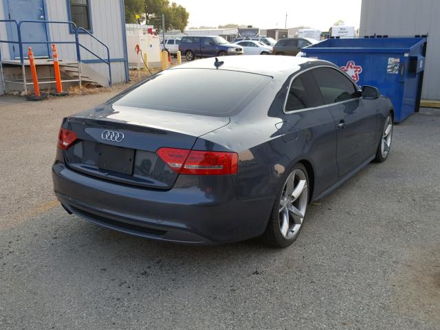 WAU4FAFR7BA064574 - 2011 AUDI A5 PRESTIG GRAY photo 4