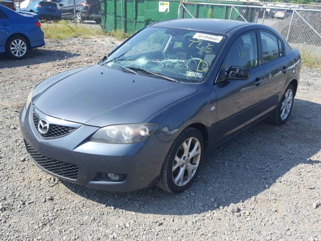 JM1BK32G691203674 - 2009 MAZDA 3 I GRAY photo 2