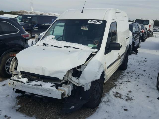 NM0LS7AN4DT128415 - 2013 FORD TRANSIT CO WHITE photo 2