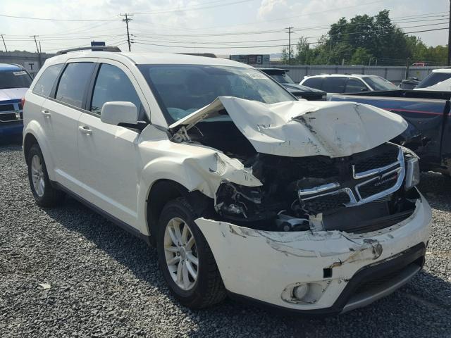 3C4PDDBG2FT613267 - 2015 DODGE JOURNEY SX WHITE photo 1