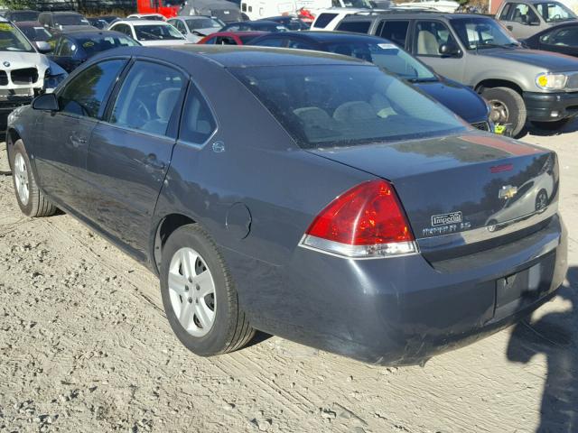 2G1WB58N689127024 - 2008 CHEVROLET IMPALA LS GRAY photo 3