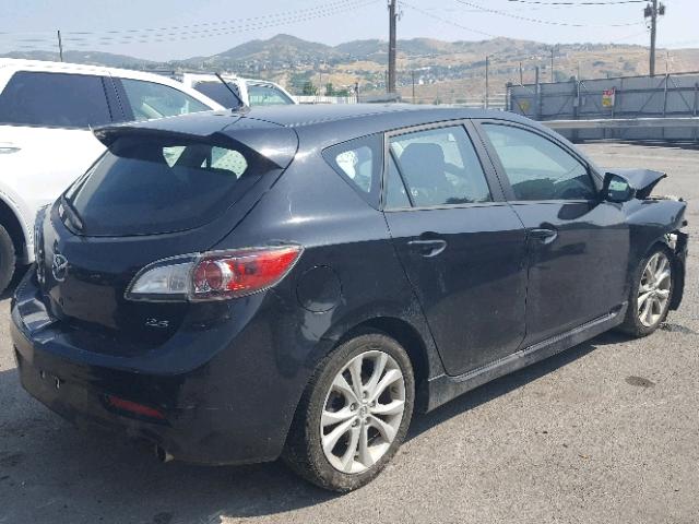 JM1BL1K52B1491666 - 2011 MAZDA 3 S BLACK photo 4