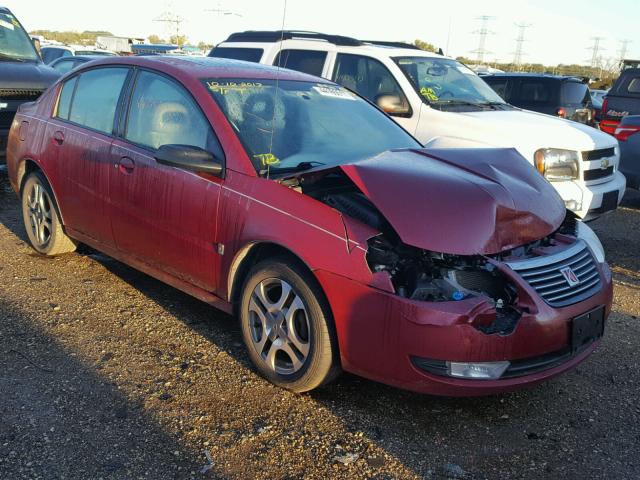 1G8AL52F35Z153656 - 2005 SATURN ION MAROON photo 1