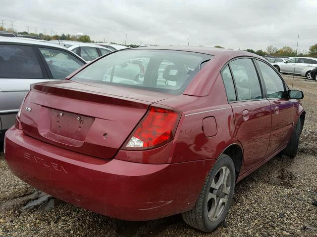 1G8AL52F35Z153656 - 2005 SATURN ION MAROON photo 4