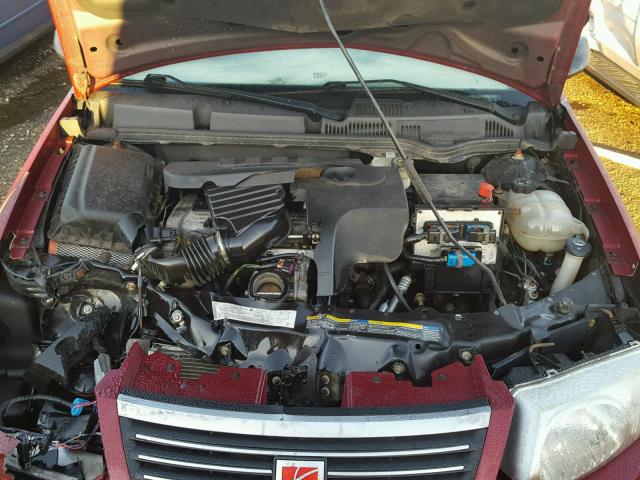 1G8AL52F35Z153656 - 2005 SATURN ION MAROON photo 7