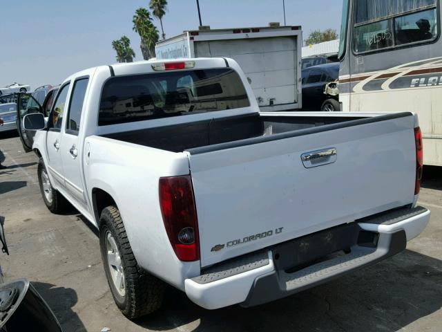 1GCDSCD90A8115299 - 2010 CHEVROLET COLORADO L WHITE photo 3