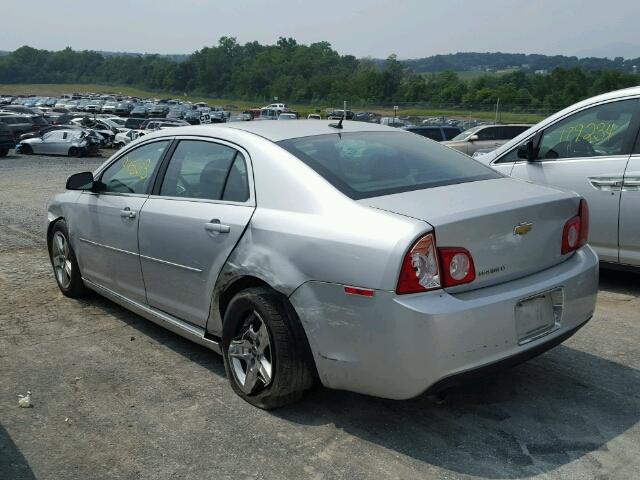 1G1ZC5EB1AF224763 - 2010 CHEVROLET MALIBU 1LT SILVER photo 3