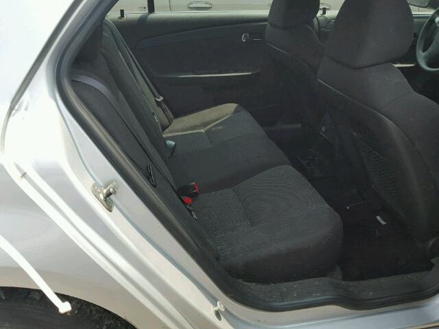 1G1ZC5EB1AF224763 - 2010 CHEVROLET MALIBU 1LT SILVER photo 6