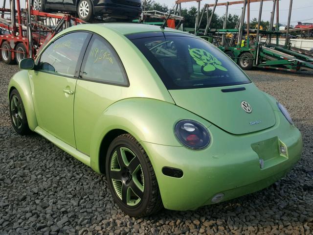 3VWCD21C83M413949 - 2003 VOLKSWAGEN NEW BEETLE 绿色 照片 3