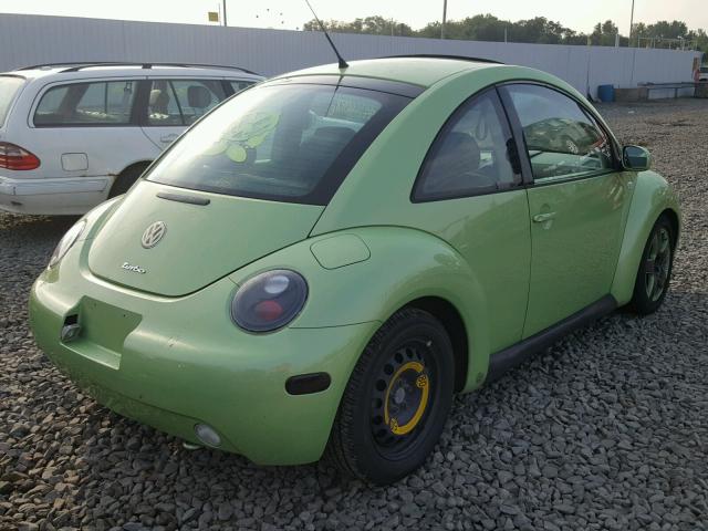 3VWCD21C83M413949 - 2003 VOLKSWAGEN NEW BEETLE 绿色 照片 4