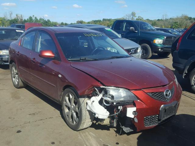 JM1BK32G481187196 - 2008 MAZDA 3 I RED photo 1