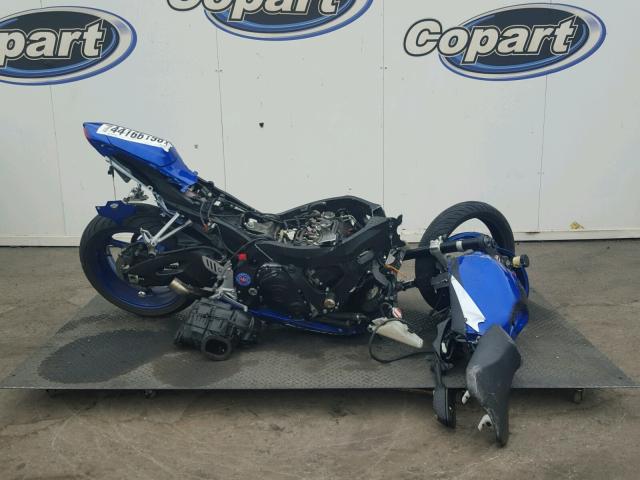 JS1GR7LA982100108 - 2008 SUZUKI GSX-R750 BLUE photo 9