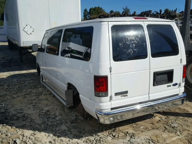 1FBNE31L19DA23458 - 2009 FORD ECONOLINE WHITE photo 3