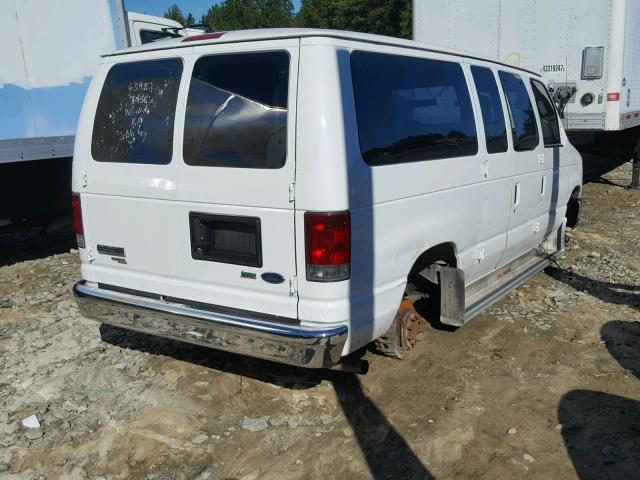 1FBNE31L19DA23458 - 2009 FORD ECONOLINE WHITE photo 4