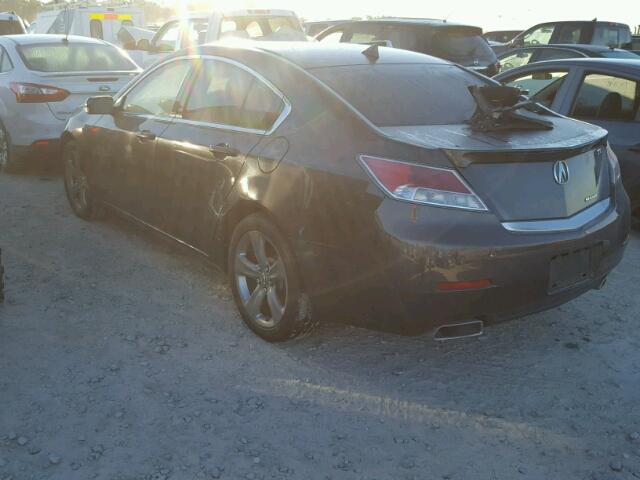 19UUA9F52DA004073 - 2013 ACURA TL TECH Մոխրագույն լուսանկար 3