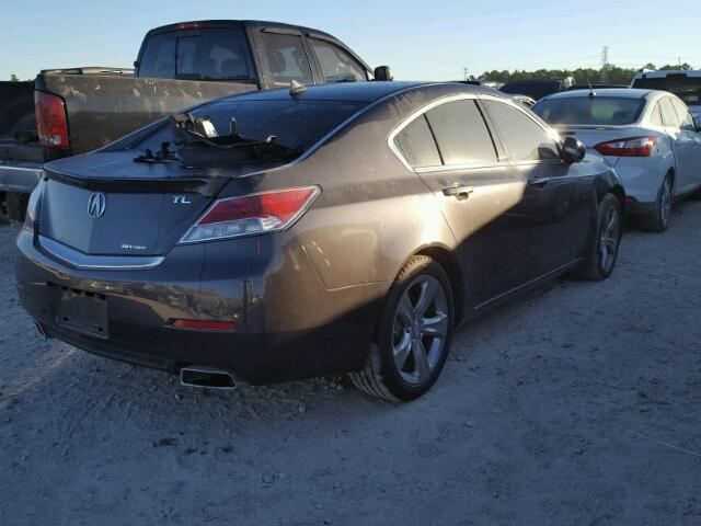 19UUA9F52DA004073 - 2013 ACURA TL TECH GRAY photo 4