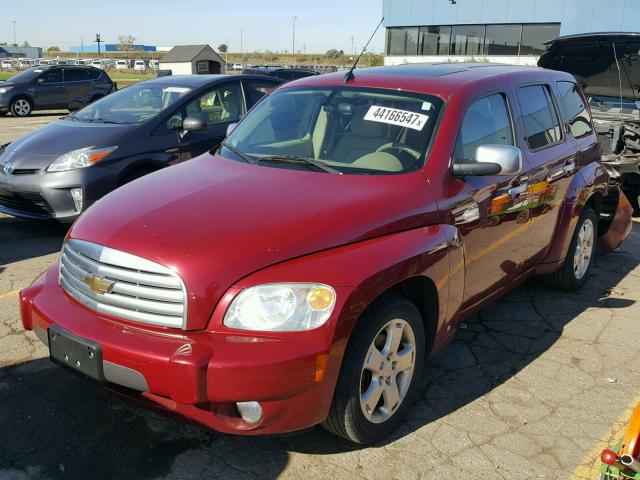 3GNDA23P07S596949 - 2007 CHEVROLET HHR RED photo 2