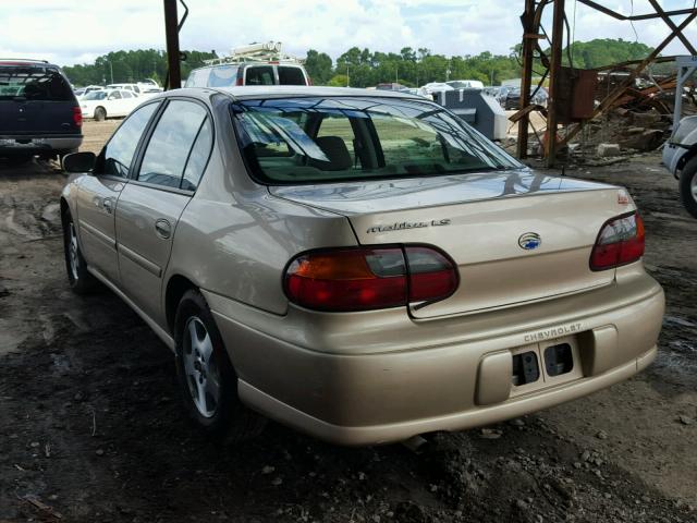 1G1NE52J43M616669 - 2003 CHEVROLET MALIBU LS Qızıl foto 3