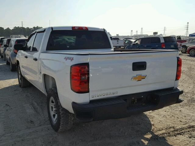 3GCUKPEC4EG332887 - 2014 CHEVROLET SILVERADO WHITE photo 3