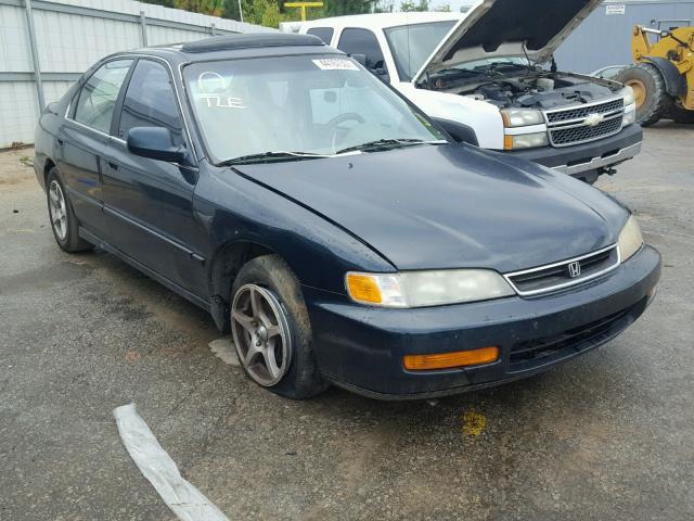 1HGCD5652VA264969 - 1997 HONDA ACCORD BLACK photo 1