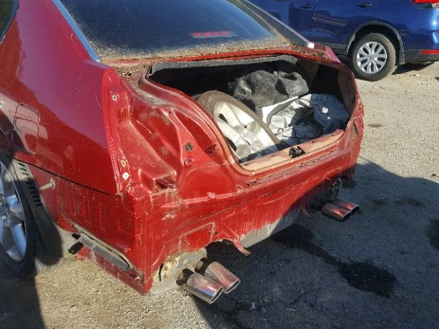 1N4BA41E34C883223 - 2004 NISSAN MAXIMA SE RED photo 9