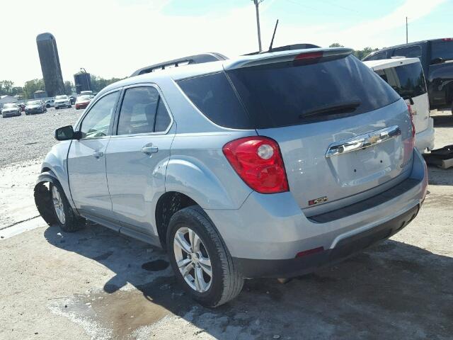 2GNALCEK7E6130175 - 2014 CHEVROLET EQUINOX LT BLUE photo 3