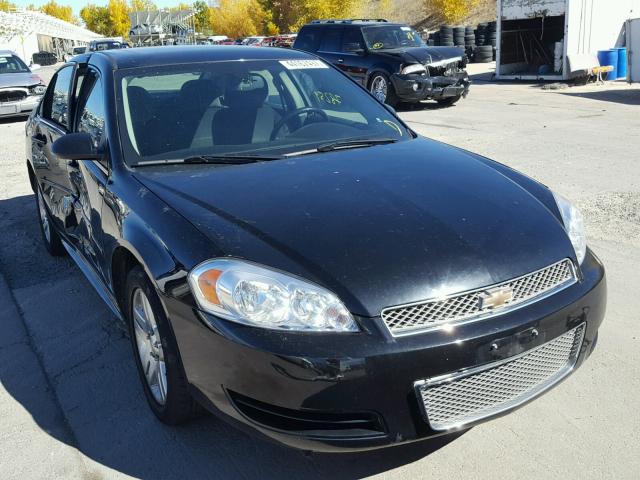 2G1WG5E39D1102938 - 2013 CHEVROLET IMPALA LT BLACK photo 1