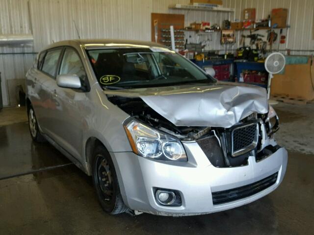 5Y2SP67029Z412894 - 2009 PONTIAC VIBE SILVER photo 1