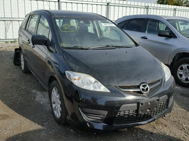 JM1CR2W35A0371379 - 2010 MAZDA 5 BLACK photo 1