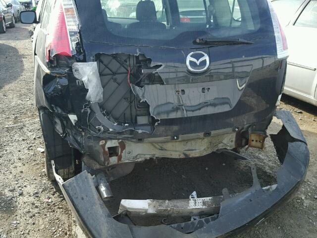 JM1CR2W35A0371379 - 2010 MAZDA 5 BLACK photo 9