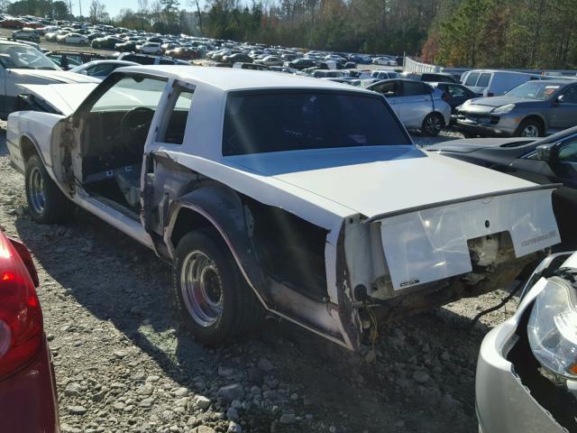 1G1GZ37G4FR216939 - 1985 CHEVROLET MONTE CARL WHITE photo 1