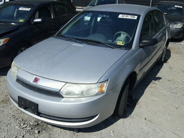 1G8AJ52F23Z160388 - 2003 SATURN ION LEVEL SILVER photo 2