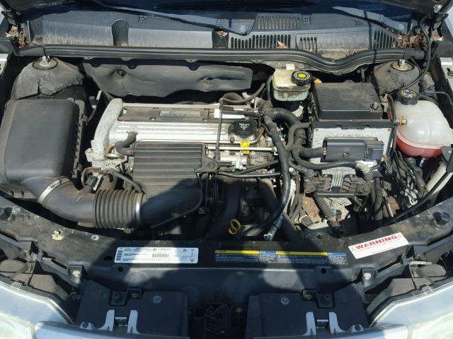 1G8AJ52F23Z160388 - 2003 SATURN ION LEVEL SILVER photo 7