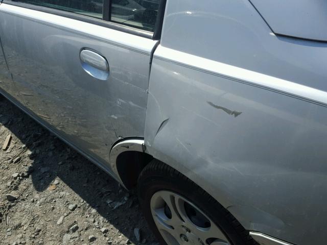 1G8AJ52F23Z160388 - 2003 SATURN ION LEVEL SILVER photo 9