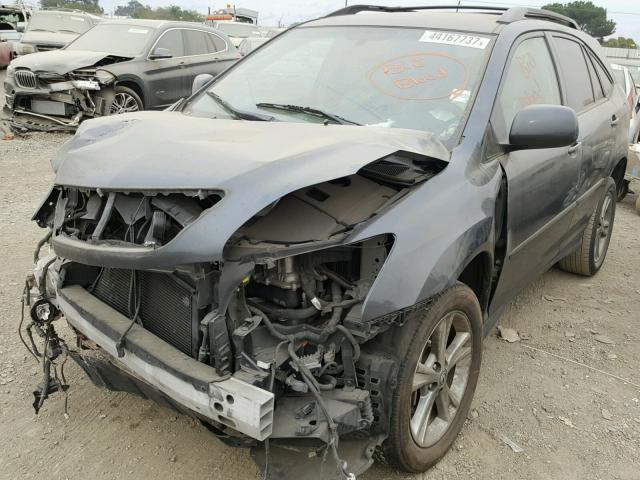 JTJHW31UX60025403 - 2006 LEXUS RX 400 CHARCOAL photo 2