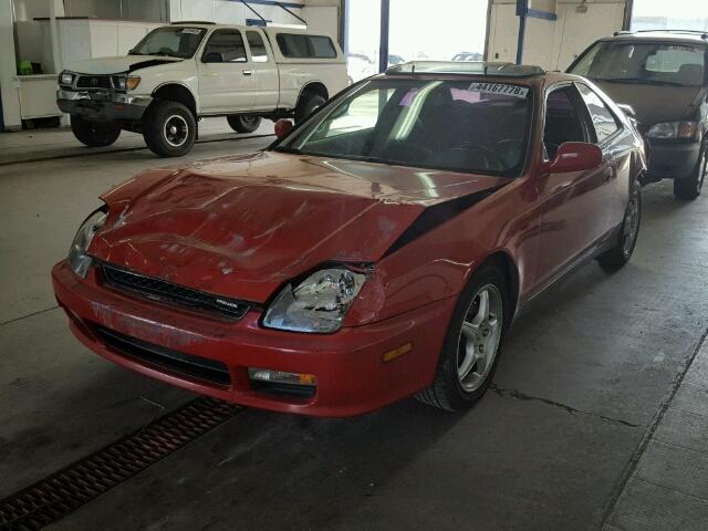 JHMBB62701C801896 - 2001 HONDA PRELUDE SE RED photo 2