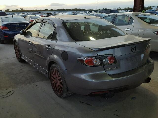 JM1GG12L371109709 - 2007 MAZDA SPEED 6 GRAY photo 3