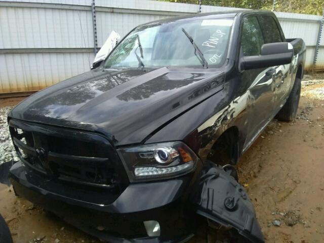 1C6RR7KT2ES117059 - 2014 RAM RAM TRUCK BLACK photo 2