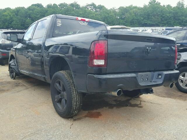 1C6RR7KT2ES117059 - 2014 RAM RAM TRUCK BLACK photo 3