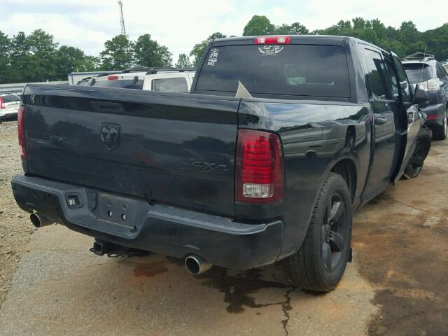 1C6RR7KT2ES117059 - 2014 RAM RAM TRUCK BLACK photo 4