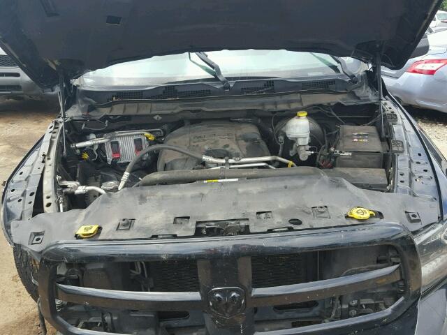 1C6RR7KT2ES117059 - 2014 RAM RAM TRUCK BLACK photo 7