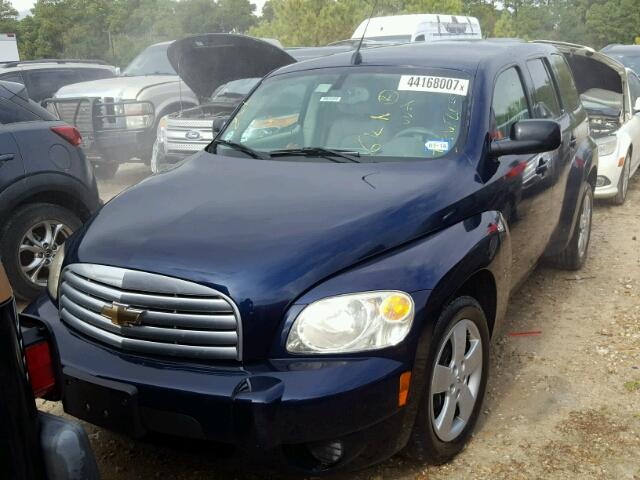 3GNBAAFW6BS547557 - 2011 CHEVROLET HHR LS BLUE photo 2