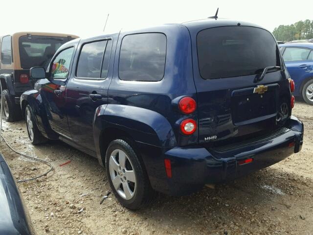 3GNBAAFW6BS547557 - 2011 CHEVROLET HHR LS BLUE photo 3