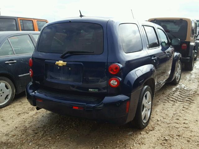 3GNBAAFW6BS547557 - 2011 CHEVROLET HHR LS BLUE photo 4